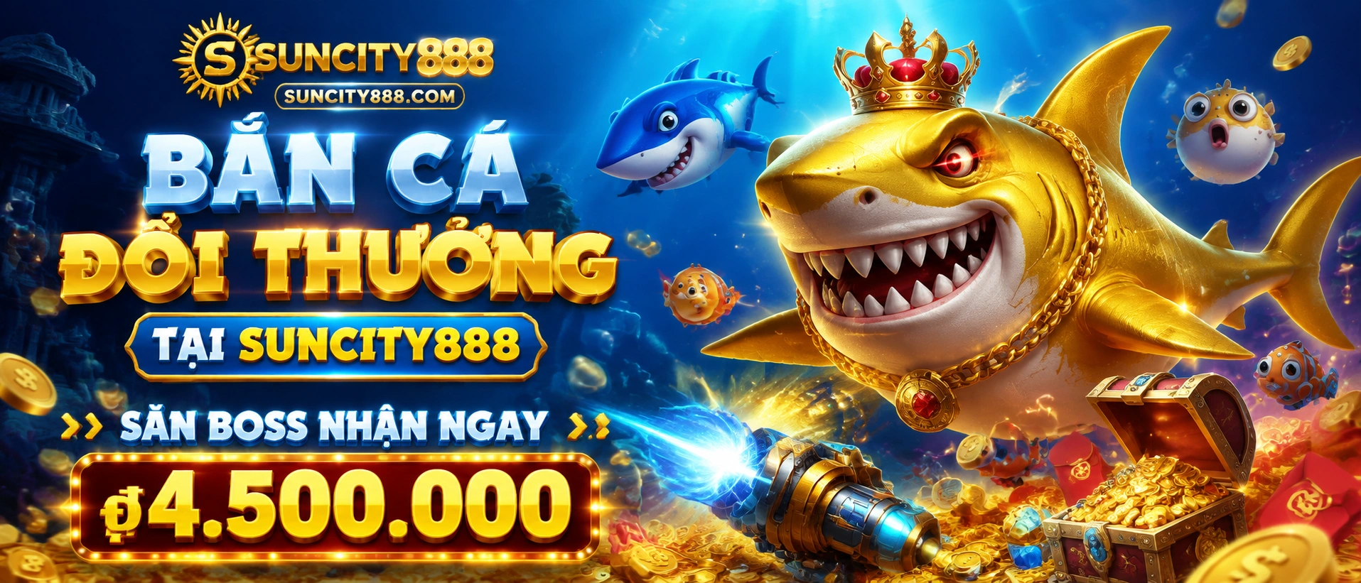 Bắn Cá Jackpot với giao diện nổi bật